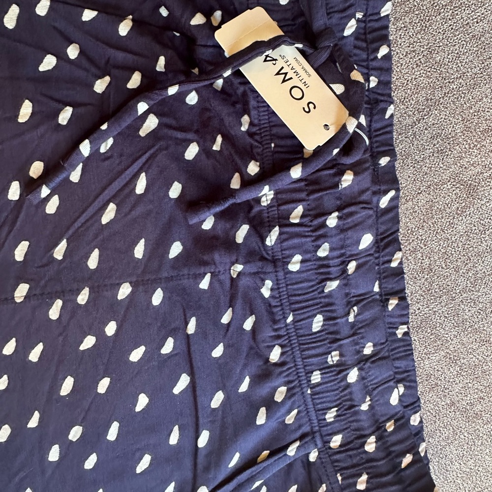 NWT Soma COOL NIGHTS Tee & Crop Pant Set - Picture 7 of 7